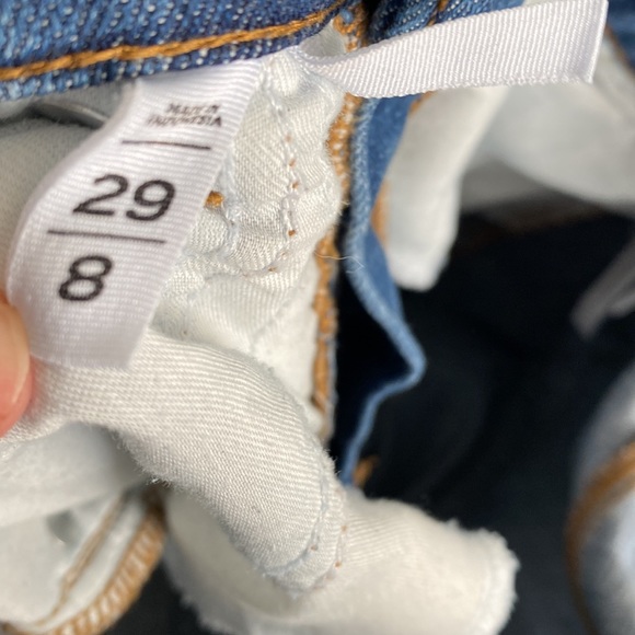 LOFT jeans size 29/8. Worn once. - Picture 6 of 6